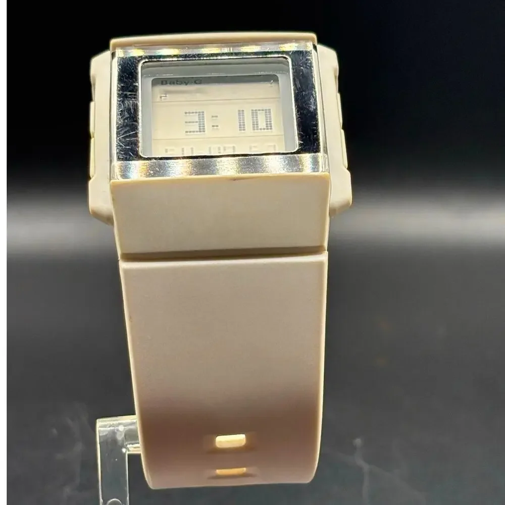 Casio Baby-G BG-2001 Vintage Y2K White Digital Watch 100M